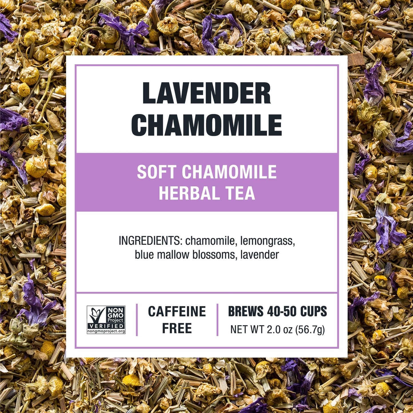 Tiesta Tea - Lavender Chamomile Herbal Tea, Loose Leaf, Calming Blend with Chamomile, Lavender, Lemongrass, Caffeine-Free Herbal, Great for Hot or