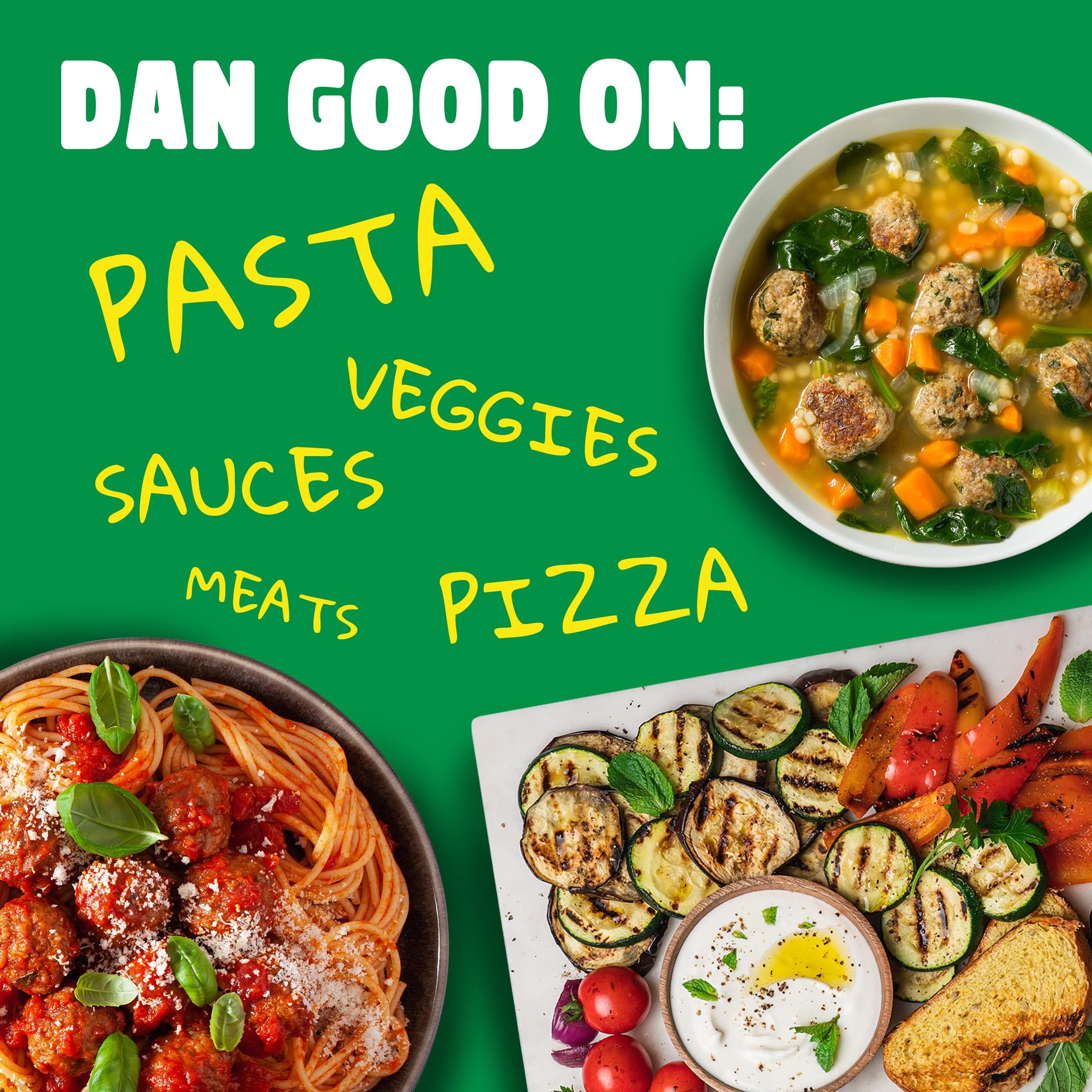 Dan-O's Italian-O Seasoning, 1.7 oz Bottle, 2 Pack, Italian Seasoning for Pasta, Pizza, Salad, Veggies and More, Sugar Free, Zero Calorie, Use this
