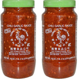 Huy Fong Sauce Chili Garlic, 36 oz (2 Pack of 18 oz)