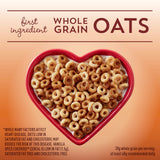 Vanilla Spice Cheerios Heart Healthy Cereal, Gluten Free Cereal With Whole Grain Oats, Family Size, 18 oz
