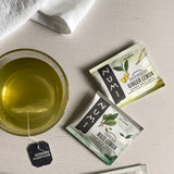 Numi Organic Ginger Lemon Decaf Tea, 16 Green Tea Bags, Micro-Plastic Free