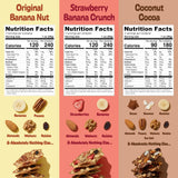 Monkey Brittle Healthy Snacks, Crispy Plant-Based Treats for Kids & Adults, Vegan & Gluten-Free, All-Natural Snack for School, Sports, Camping