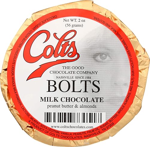 Colts Chocolates Milk Chocolate Colts Bolt, 2 OZ