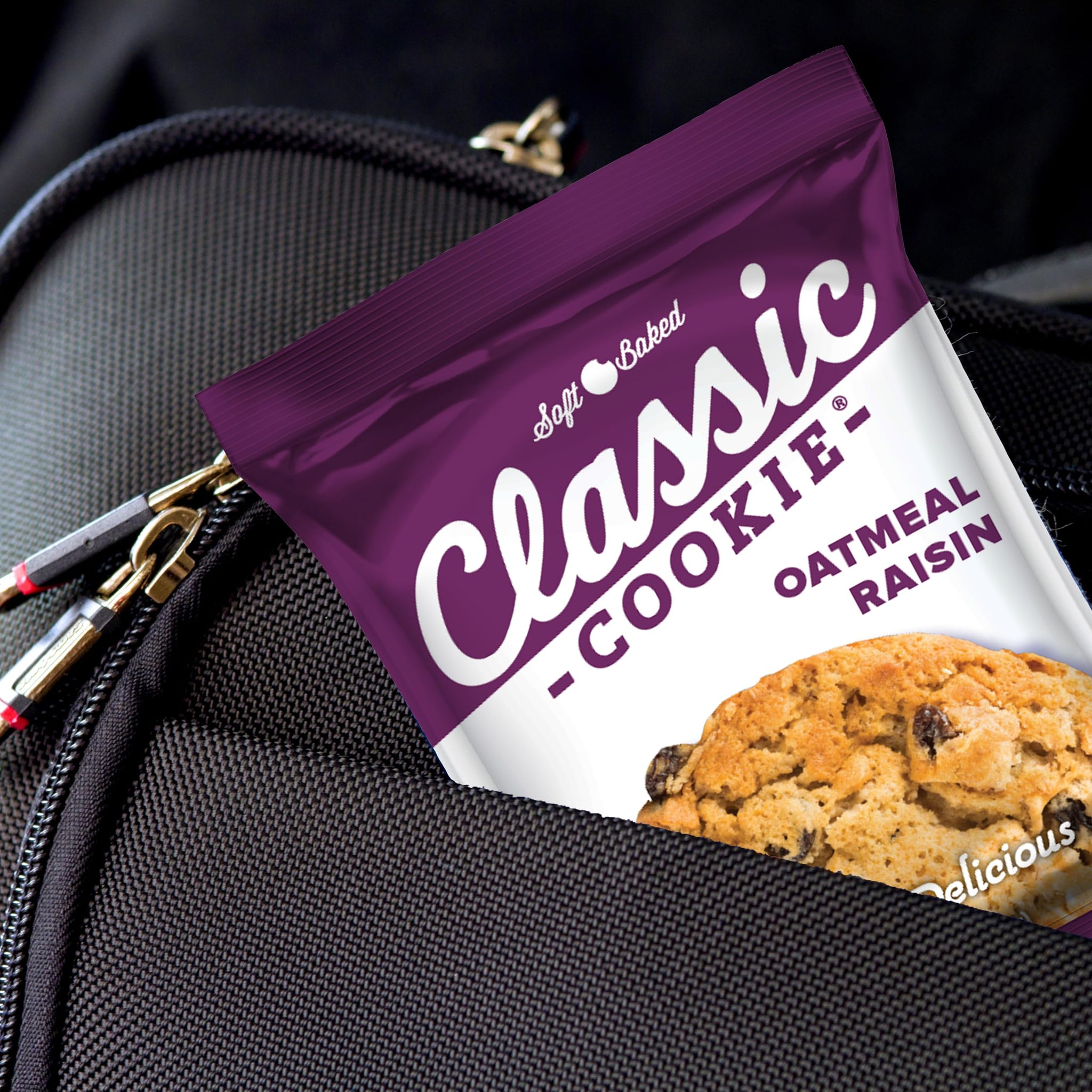 Classic Cookie, Soft Baked Cookie, Oatmeal Raisin 3oz, 1 Cookie