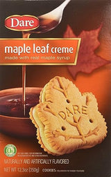Dare Original Gourmet Maple Leaf Cream (Pack of 2) 12.3 oz Boxes
