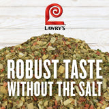 Lawry's Salt Free 17 Seasoning, 10 oz - One 10 Ounce Container of 17 Seasoning Spice Blend Including Toasted Sesame Seeds, Turmeric, Basil and Red