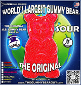 The Gummy Bear Guy | World Famous Gummy Bears (TM) | Sour World's Largest Gummy Bear - Cherry/Blue Raspberry/Green Apple