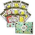 Asia Trans 10-Pack Li Hing Mui Crack Seed Gift Set - Hawaiian Favorite, Sweet, Sour & Salty Dried Asian Plum Candy