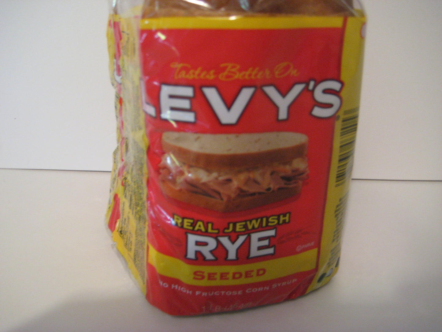 Levy's Real Jewish Rye Seeded Bread, 1 Pound!