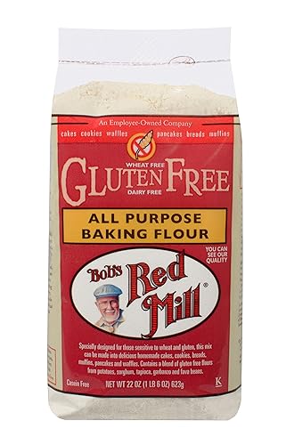 Bob's Red Mill Gluten Free All Purpose Baking Flour, 22 Oz (4 Pack)