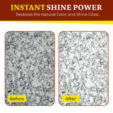 Rock Doctor Granite Polish Spray and Surface,18oz.Can Polish Tile, Marble, Kitchen Countertop, and Natural Stone Surfaces, Streak-Free Shine Pack of 2