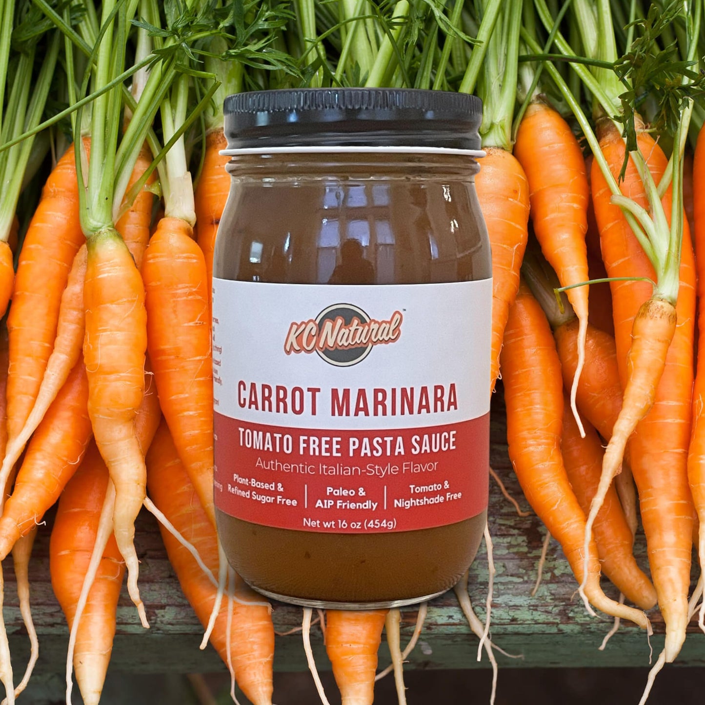 KC Natural - Paleo AIP No Tomato Carrot Marinara - 16 oz
