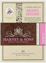 Harney & Sons Fine Teas Organic Bangkok - 20 Wrapped Sachets, 1.6 Ounce