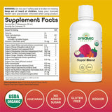 Dynamic Health Nopal Blend Juice with Acai, Certified Organic, Mangosteen and Seabuckthorn, Natural Antioxidants, Omegas, Vitamins and Amino Acids