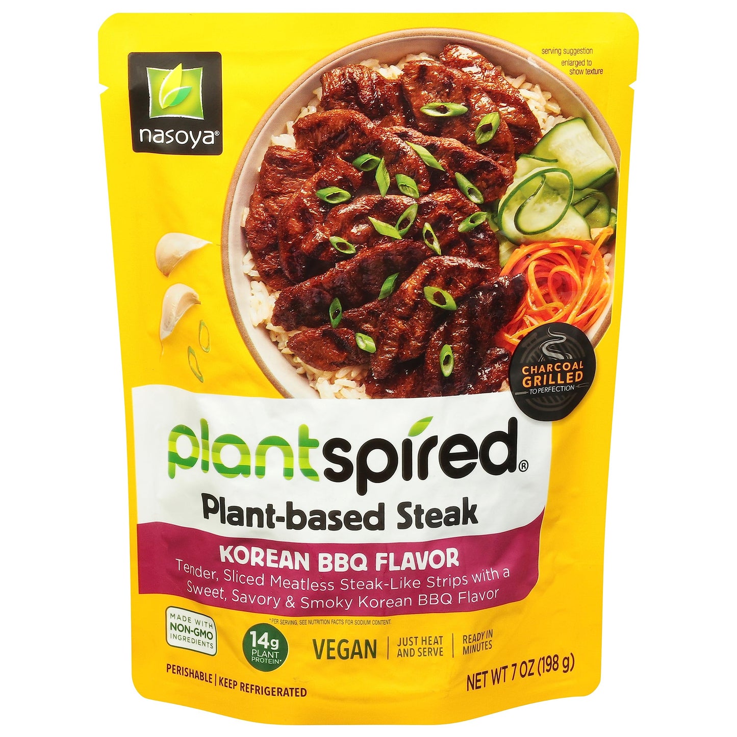 Nasoya, Plant Korean BBQ Steak, 7 Ounce