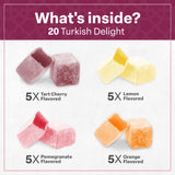 Eastanbul Turkish Delight, Turkish Delights Candy Assorted Flavor, 10.5oz