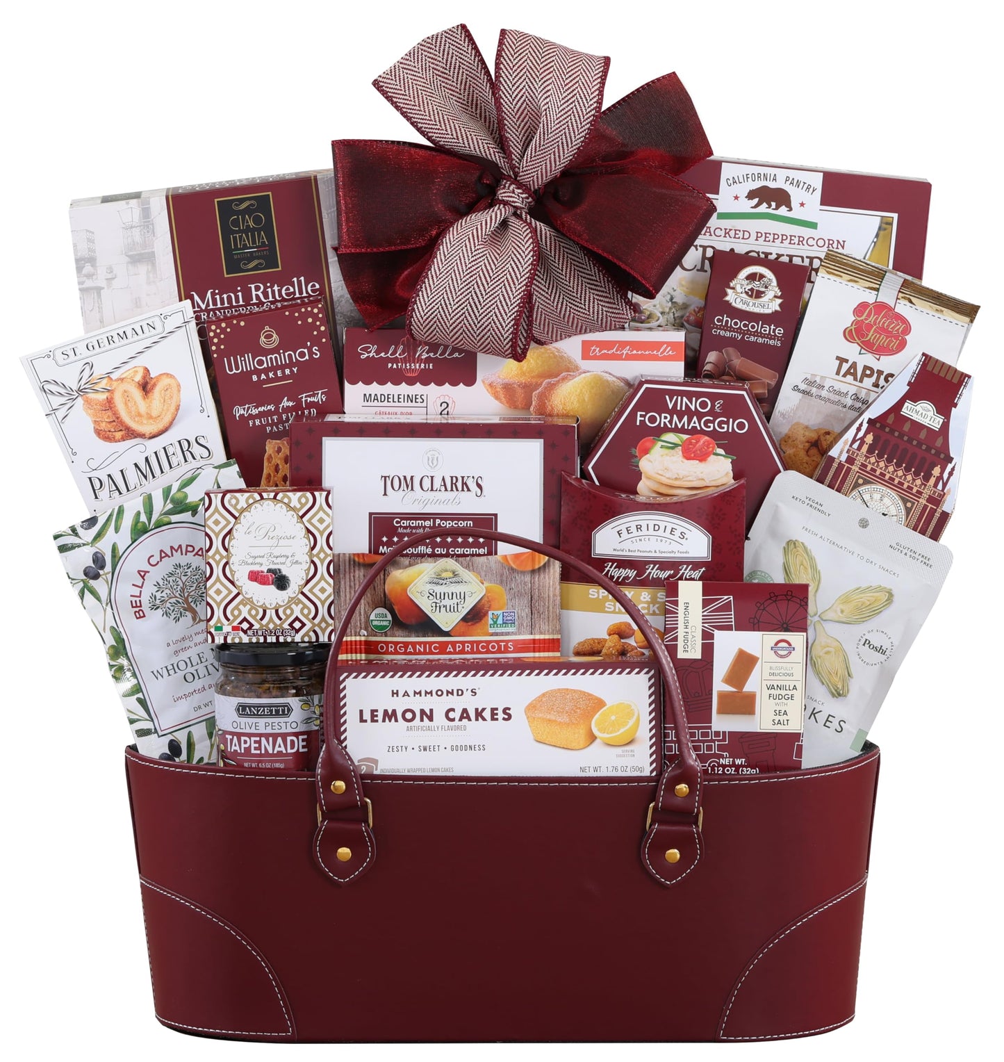 Wine Country Gift Baskets Premier Gift Basket Collection Gift Basket for Women, Men, Families, Chocolate, Savory Snacks, great gift for Spring