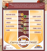 Rani Curry Powder Mild (10-Spice Authentic Indian Blend) 3oz (85g) PET Jar ~ All Natural | Salt-Free | NO Chili or Peppers | Vegan | No Colors |