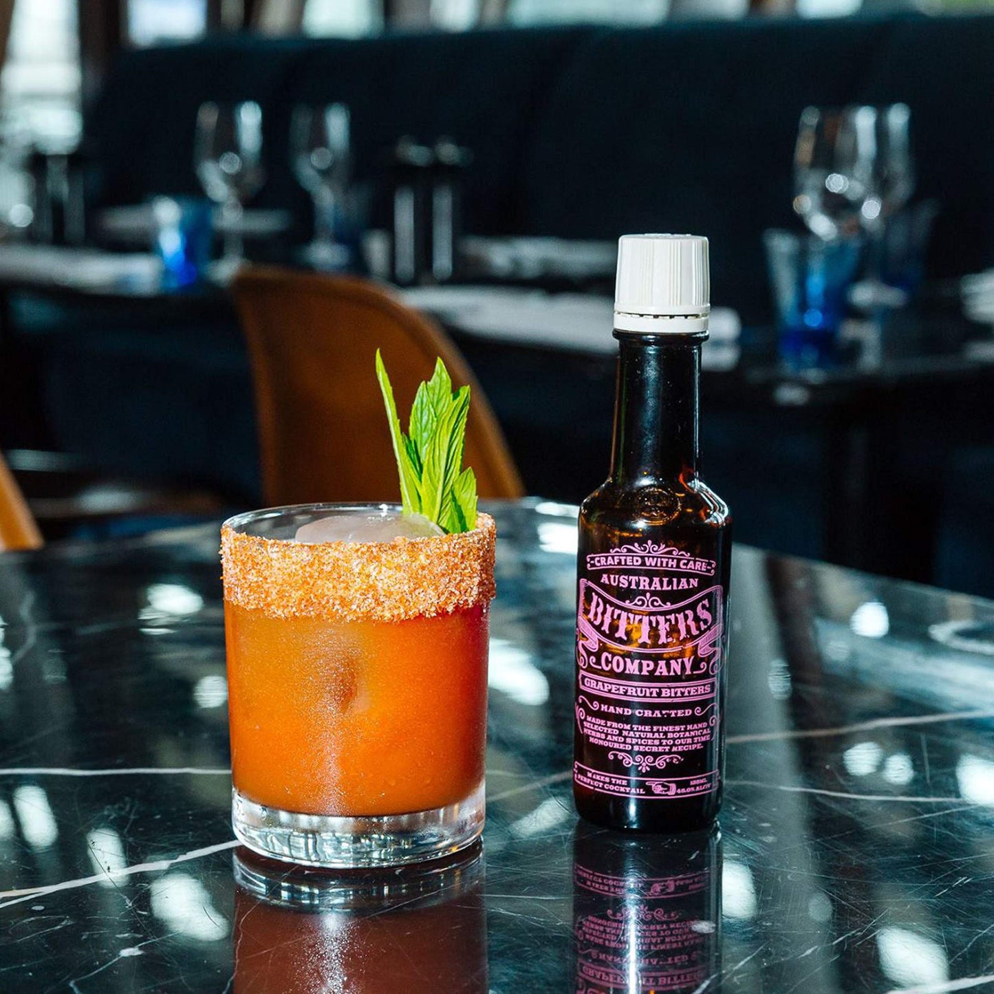 Australian Bitters Company Grapefruit Bitters 125ML [4oz] Bottle, Aromatic Citrus Flavored Cocktail Mixer, Quality Bartending Ingredient, 1 Bottle