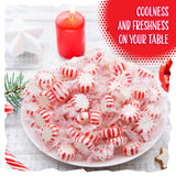 Starlight Mints Peppermint Candy | 2 Pound Bag, 180 Pieces | Individually Wrapped Candy | Old Fashioned Mints for Holiday Buffets & Office Bowls