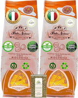 Socially Responsible, Organic Chickpeas Fusilli Italian Best Gluten Free Pasta (GF Pasta Noodles), GMO Free, Eco-Packaging, Pasta Sin Gluten, 8.81 oz