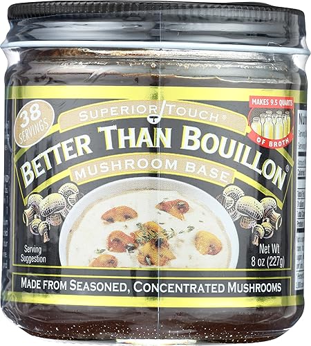 Better Than Bouillon Mushroom Base, 8 Ounces (Pack Of 6)