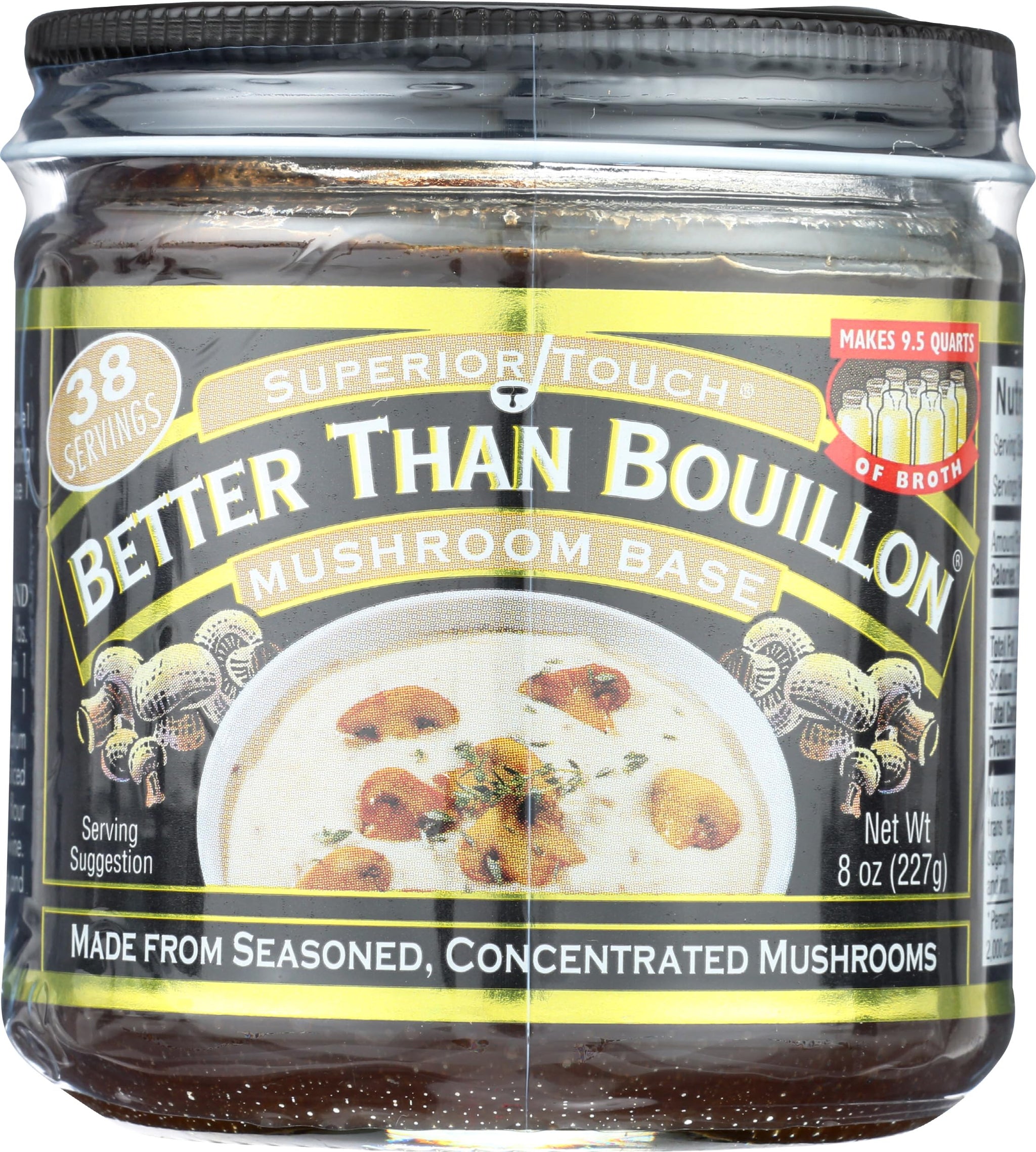 Better Than Bouillon Mushroom Base, 8 Ounces (Pack Of 6)