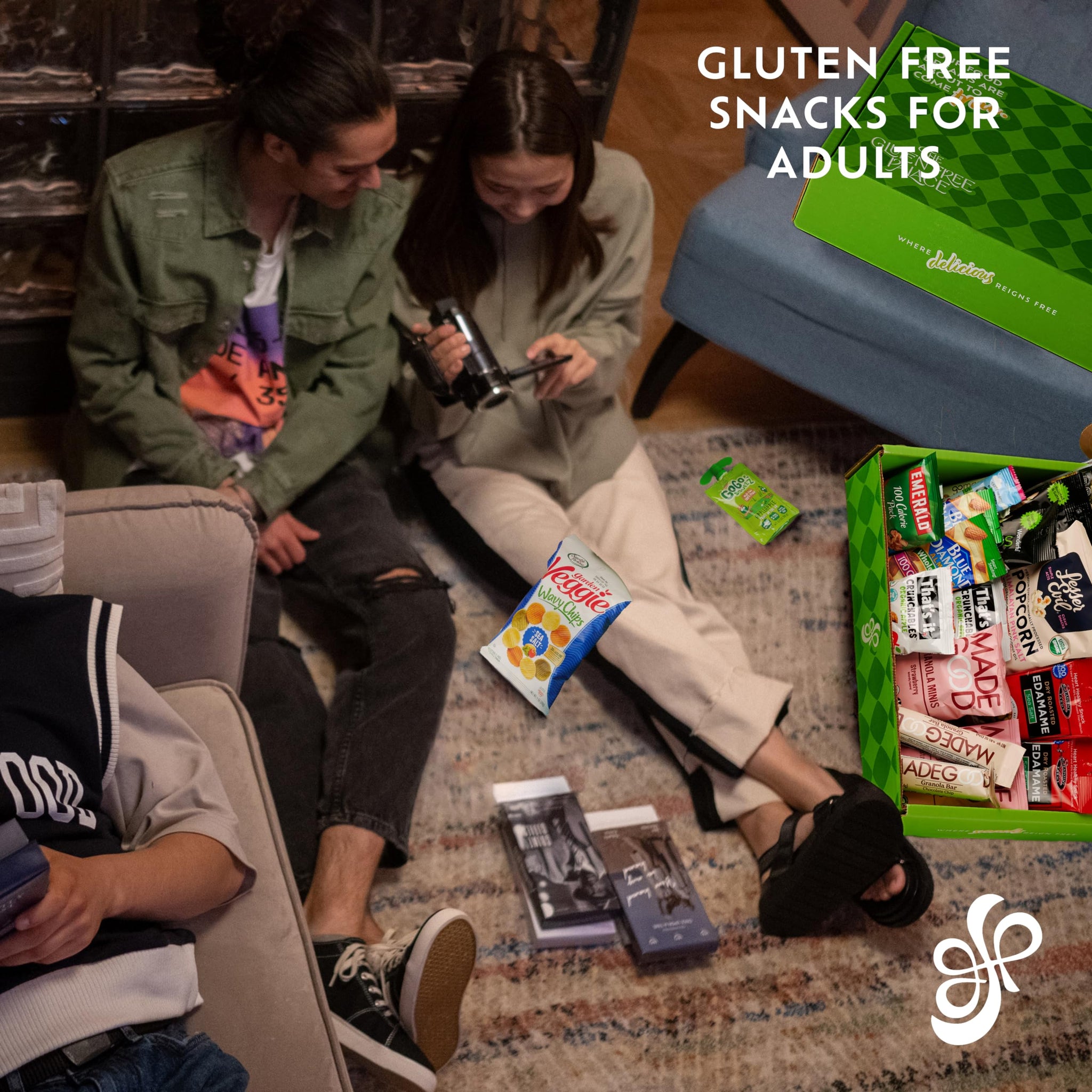 Gluten Free Palace Snack Attack Vegan Snacks Care Package - Healthy Father's Day Snack Variety Pack - Plant-Based, Gluten Free, Dairy Free, Non-GMO