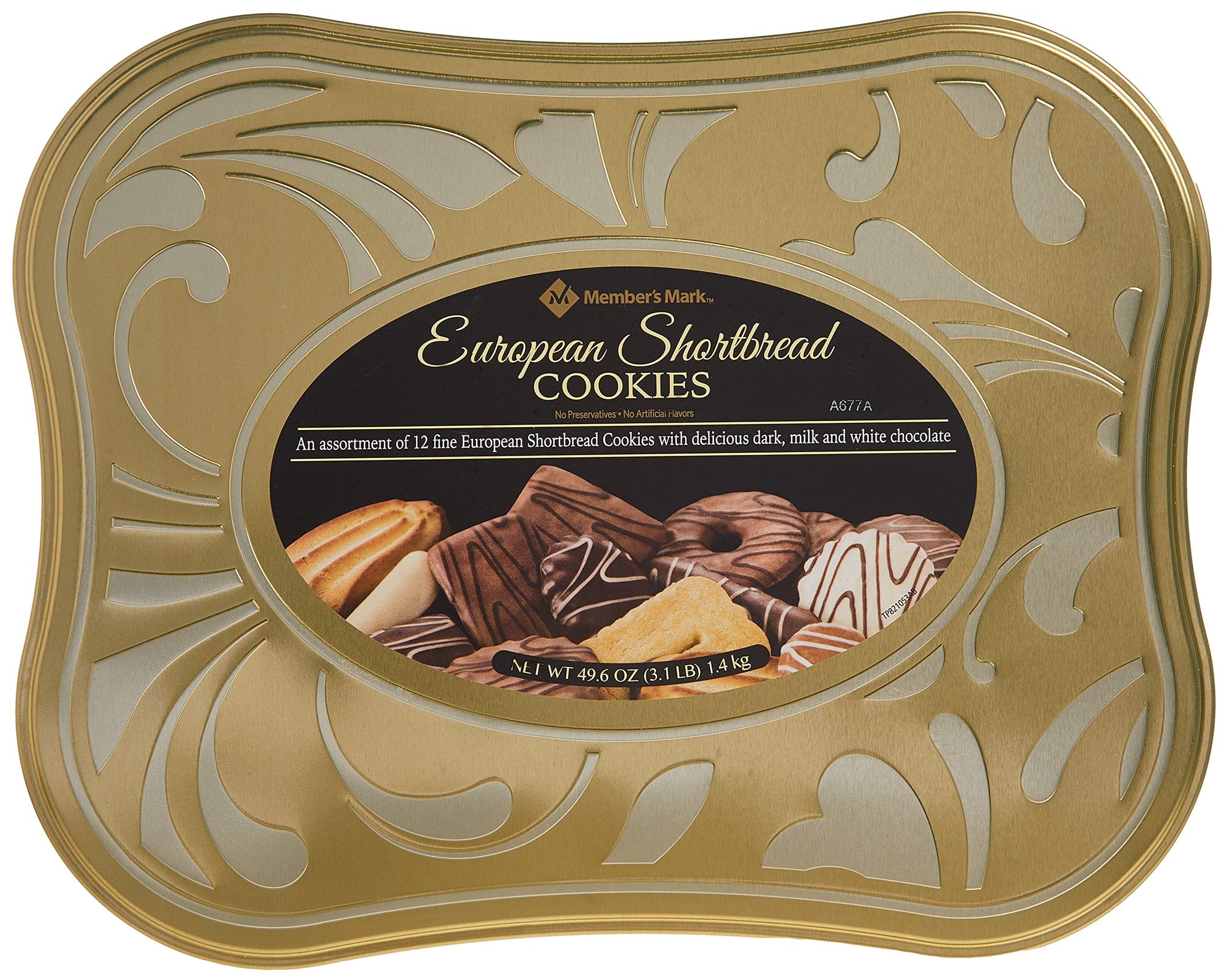 Member's Mark European Chocolate Cookie Product Of Germany Net Wt (49.4 Oz)