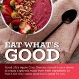 Good Life Natural’s Granola Cereal | Artisan Blended Energizing Granola Flakes | Healthy Snack | No Artificial Flavoring or Sweeteners | Non-GMO