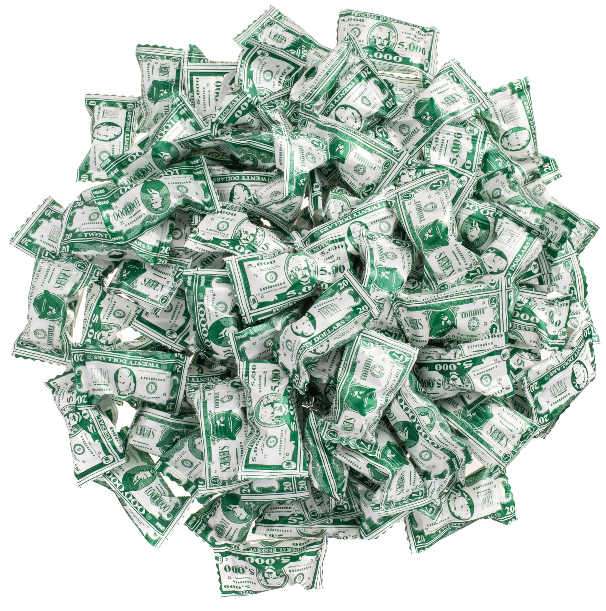 Candy Envy - Money Buttermints - 13 oz. Bag - Approximately 100 Individually Wrapped Mints