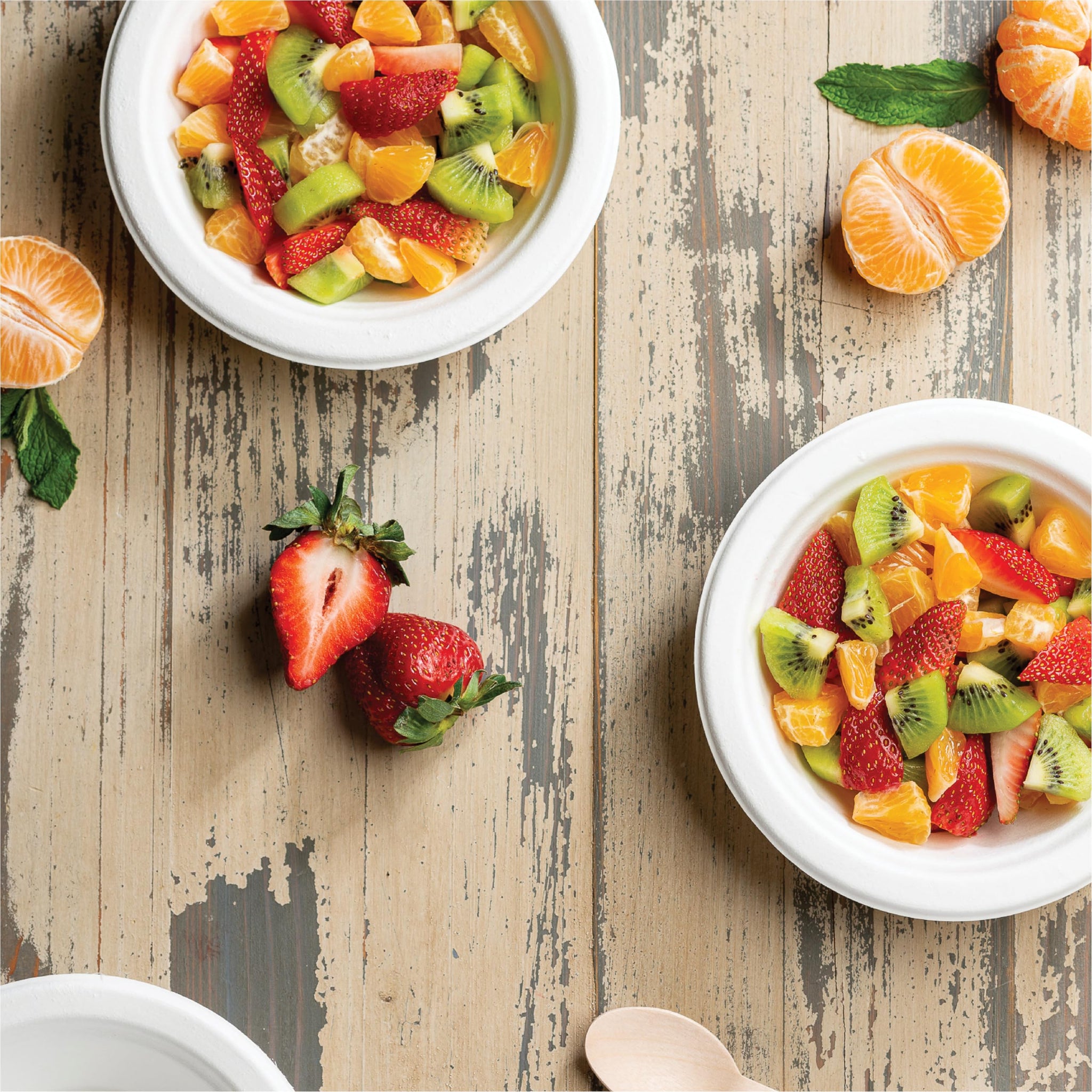 Paper Bowls, 100% Compostable Disposable Soup Bowl [125-Pack] - PFAS-Free - BPI Certified - [16 oz] Heavy Duty, Eco-Friendly, Biodegradable Bagasse