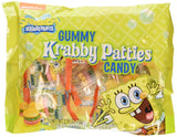 Nickelodeon Spongebob Squarepants Gummy Krabby Patties Candy, 2.54 Ounce (Pack of 3)