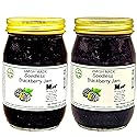Amish Seedless Blackberry Jam - Two 18 Oz Jars