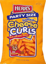 Herrs, Cheese Curls Party Size, 13.5 Ounce