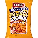 Herrs, Cheese Curls Party Size, 13.5 Ounce
