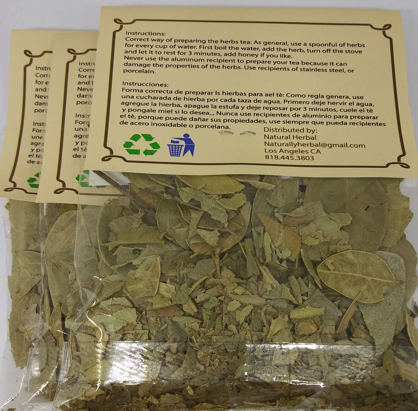 Boldo (Hierba/Tea) 3/8 Oz (10.6 G)(3 PACK)