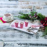 Fun Express Hot Chocolate Spoons Edible Candy Spoons for Hot Cocoa - 12 Pack Christmas Hot Cocoa Bar Supplies | Chocolate Sticks & Stirrers