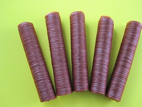 17 mm SLIM snack stick casings for homemade snack Slim Jim sausage. Just add beef, venison, pork etc. ENOUGH Casings for 23 lbs of meat. 5 strands per