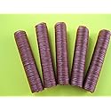 17 mm SLIM snack stick casings for homemade snack Slim Jim sausage. Just add beef, venison, pork etc. ENOUGH Casings for 23 lbs of meat. 5 strands per