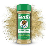 Dan-O's Original Seasoning, 2.5 oz Bottle, All Purpose Seasoning for Chicken, Turkey, Beef, Veggies and More, Sugar Free, Zero Calorie, Use this Spice