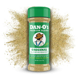 Dan-O's Original Seasoning, 2.5 oz Bottle, All Purpose Seasoning for Chicken, Turkey, Beef, Veggies and More, Sugar Free, Zero Calorie, Use this Spice
