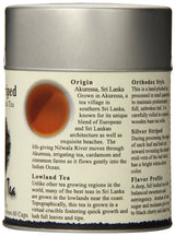 The Tao of Tea, Ceylon Silver Striped Sri Lankan Black Tea, Loose Leaf, 4 Ounce