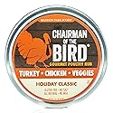 Chairman of the Bird Gourmet Turkey Rub Seasoning - Citrus-Herb Spice Blend - Orange, Cranberry, Rosemary, Sage - Roast, Grill, Smoke - Natural