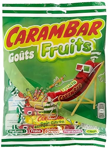 Carambar Gout Fruits Assorted Fruit Flavors - 130 g - 4.58 oz.