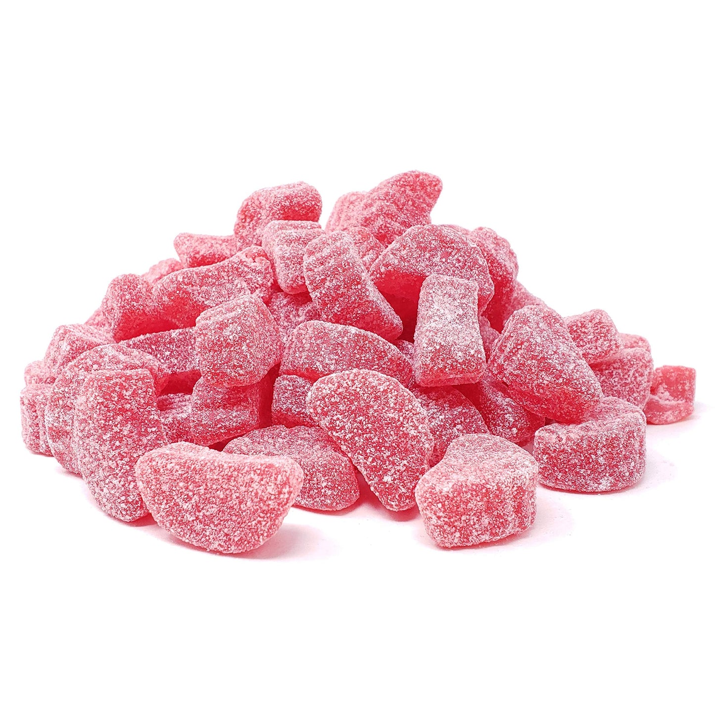 Candy Retailer Cherry Slices Gummy Candy, Sugar Coated Jelly Candy, Chewy Cherry Flavor (2 Pounds)