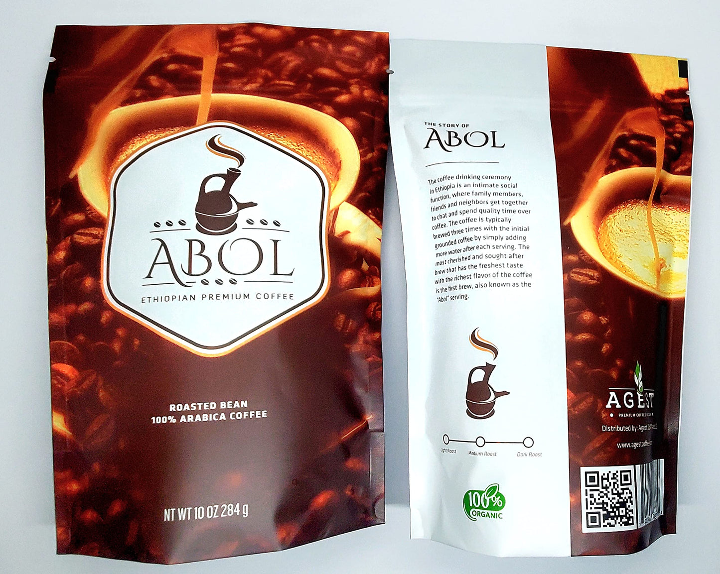 Abol Coffee-Premium Organic Ethiopian Roasted coffee (10 ounce)