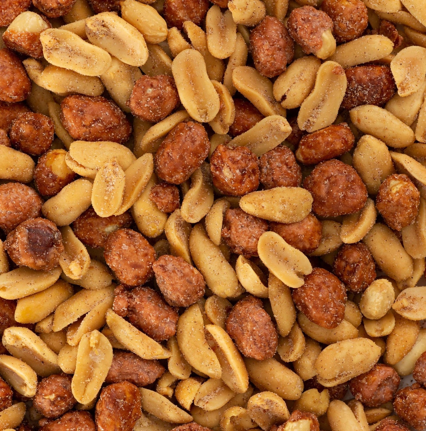 Belmont Peanuts Gourmet Maple Bourbon Butter Toffee Mixer with Maple Bourbon-Spiced Sea Salt and Butter Toffee Virginia Peanuts, 18 oz (1 Pack)