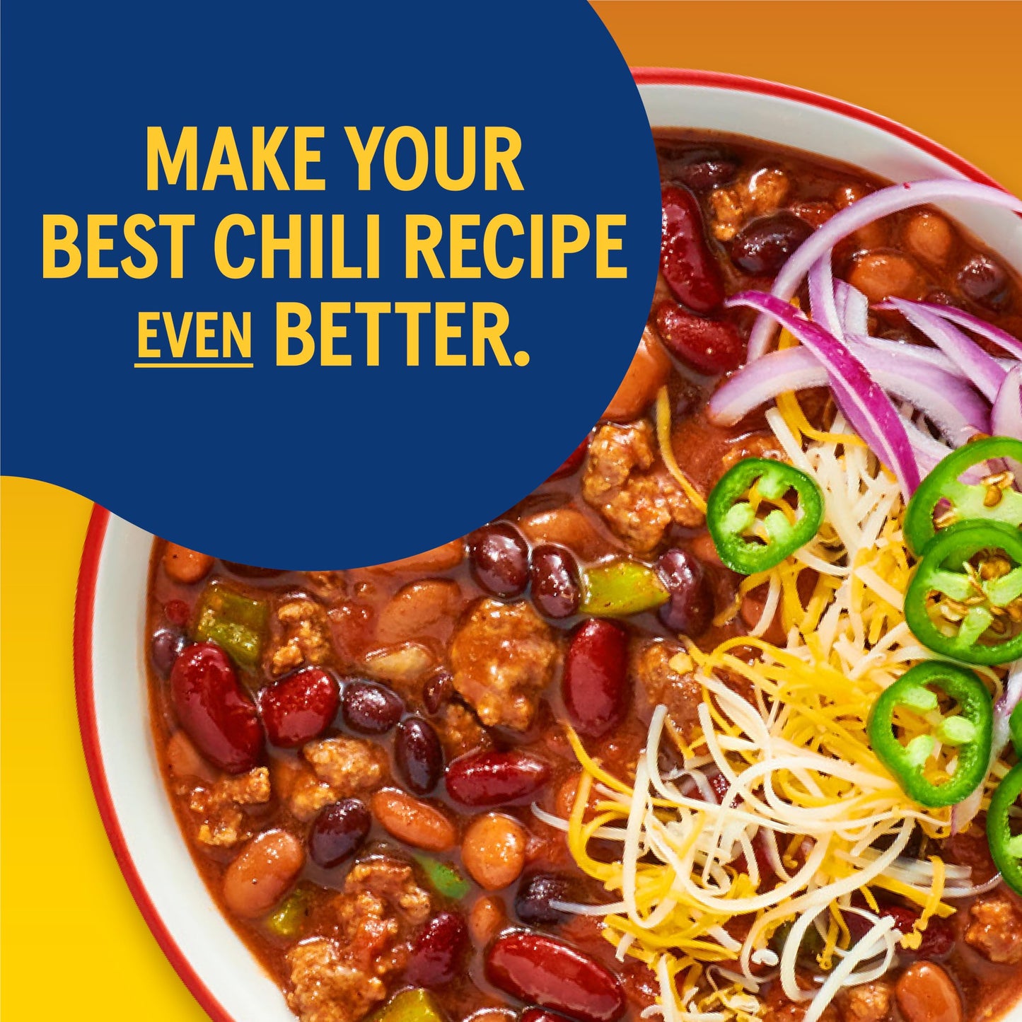 Bush's Canned Mild Red Chili Beans (Pack of 1), Plant-Based Protein, Excellent Source of Fiber, Low Fat, Gluten Free, in Mild Chili Sauce, 16 oz