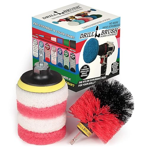 Indoor - Outdoor - Cleaning Supplies - Garden - Bathroom Accessories - Drill Brush - Grout Cleaner - Bathtub - Bath Mat - Sink - Flooring - Scrub